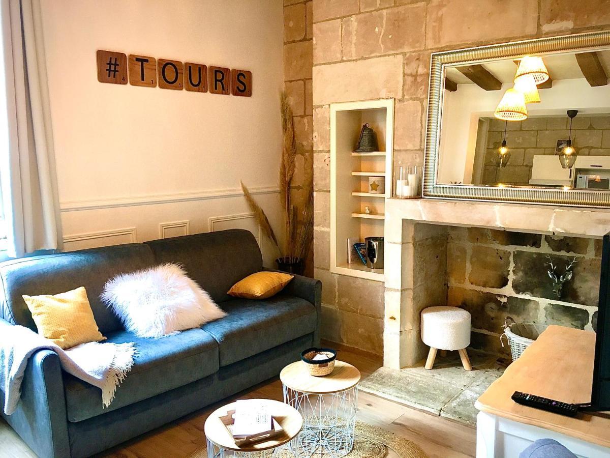 Vieux Tours, Charmant T2 40M2, 4 Pers, Lumineux Bagian luar foto