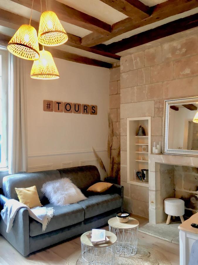 Vieux Tours, Charmant T2 40M2, 4 Pers, Lumineux Bagian luar foto
